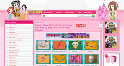 Desktop Screenshot of crafts.123peppy.com